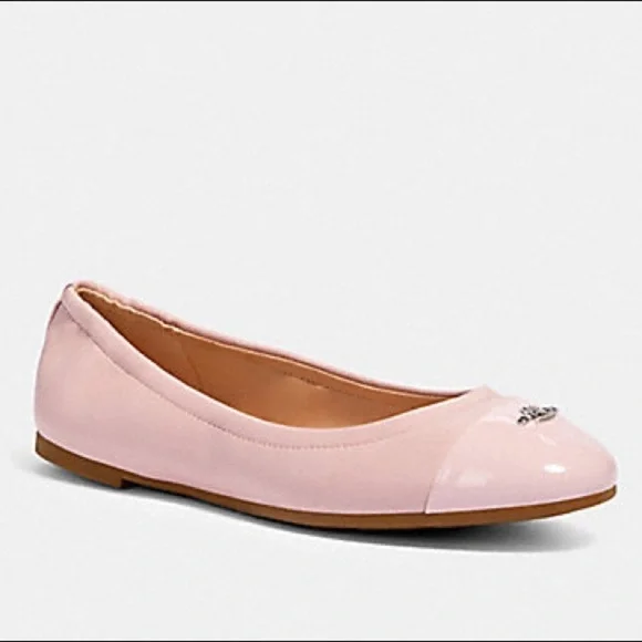 Coach Shoes Coach Bonnie Blossom Light Pink Ballet Flats 55